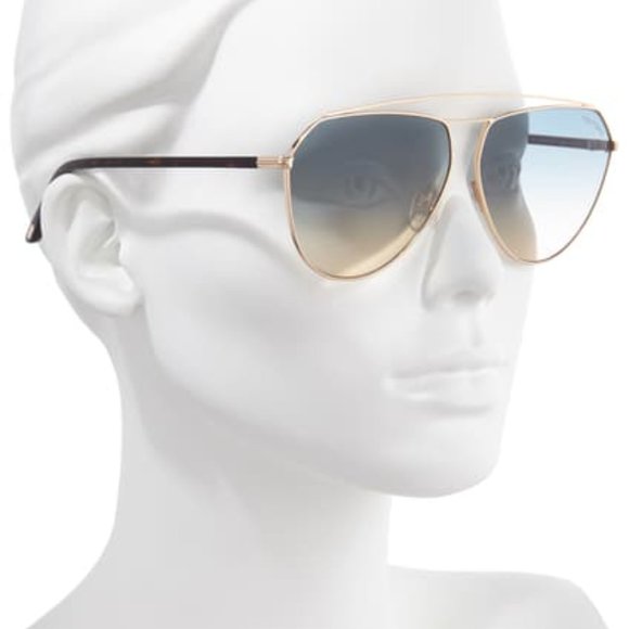 Tom Ford Women Binx Ft6828p Aviator 